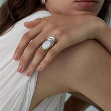 Load image into Gallery viewer, Casiletti White Mother-of-Pearl Ring