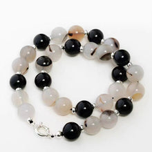 Load image into Gallery viewer, Natural Agate Collar Necklace Natural Gemstone Choker for Women